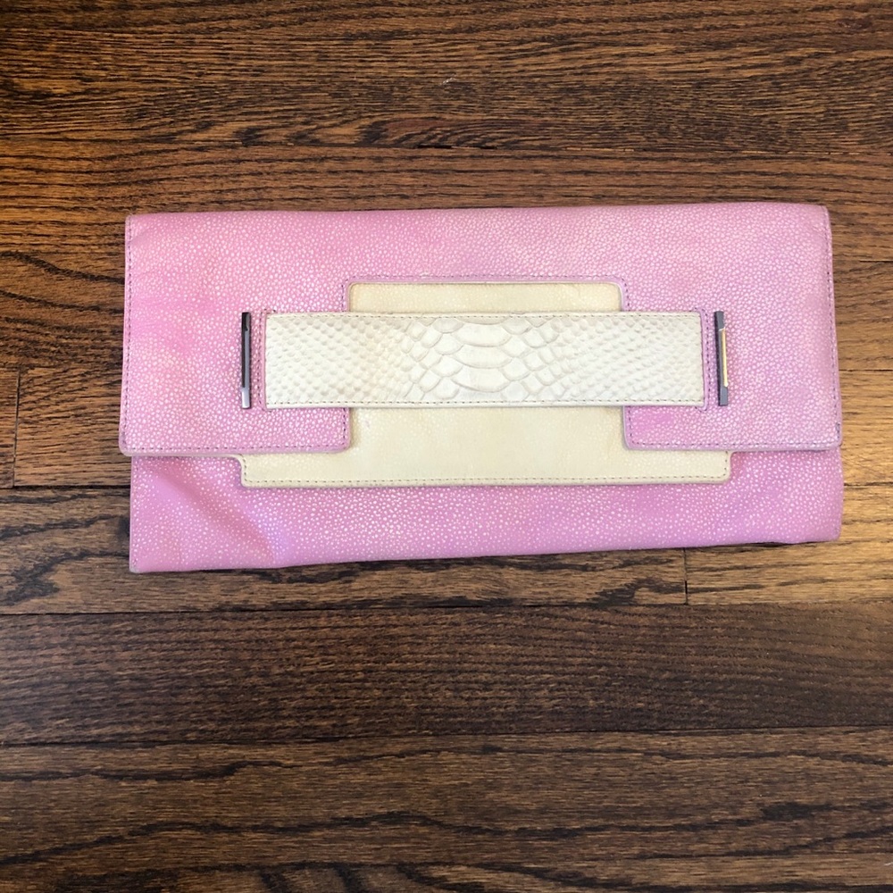 Women’s Snakeskin Clutch